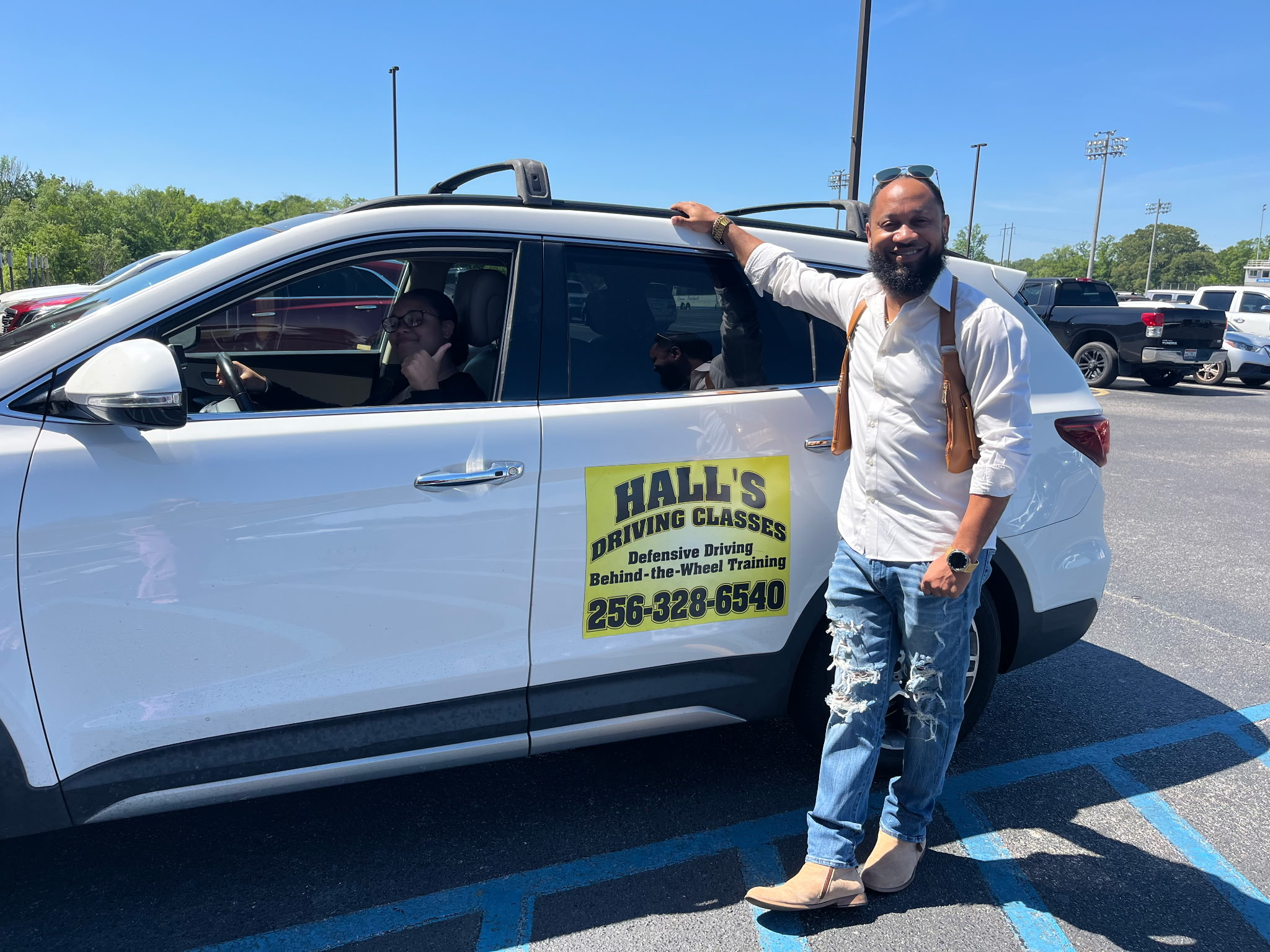 Hall's Driving student success photo